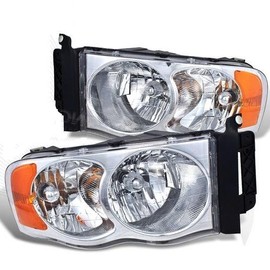 Tiffin Allegro Bus 2007-2009 RV Motorhome Pair (Left & Right) Replacement Front Headlights with Bulbs