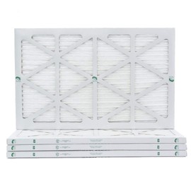Glasfloss ZL 14x30x1 MERV 13 (FPR 10) Air Filters for AC and Furnace. 4 PACK. Actual Size: 13-5/8 x 29-5/8 x 7/8