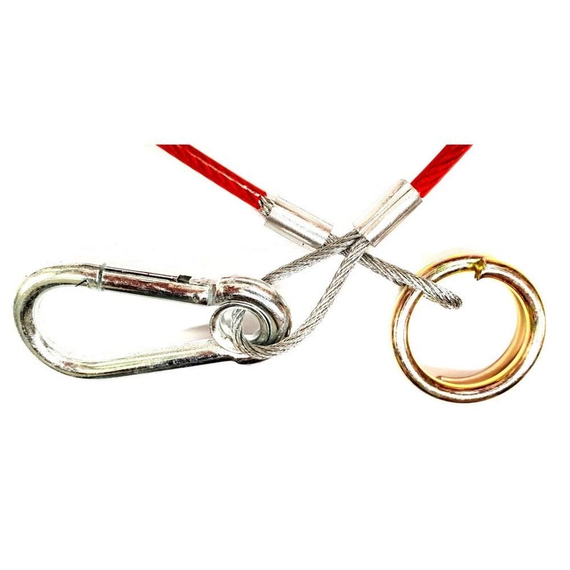 Break Away Cable Hook & Ring Brake Trailer Towing Safety