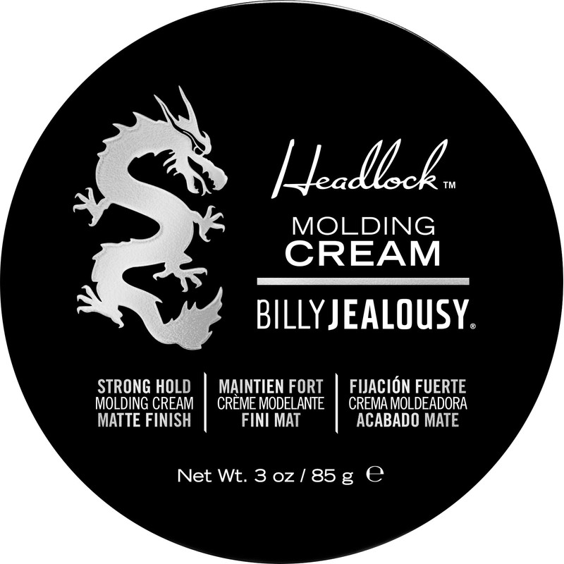 Billy Jealousy Headlock Hair Molding Cream, 3 Ounce