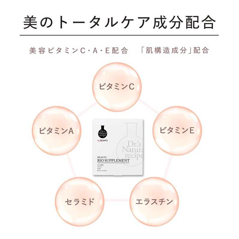 ドクターズナチュラルレシピ 美容乳酸菌サプリメント 14包 粉末 個包装 28種・520億個の乳酸菌