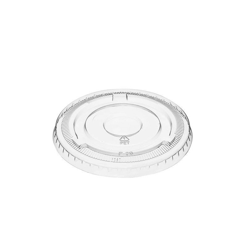 Comfy Package, [100 Count] Clear (No Hole) Flat PET Plastic