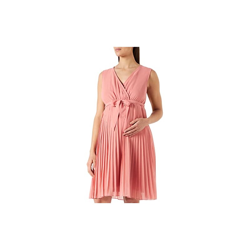 ESPRIT Maternity Women's Dress Woven Sleeveless Dress, Blush - 665