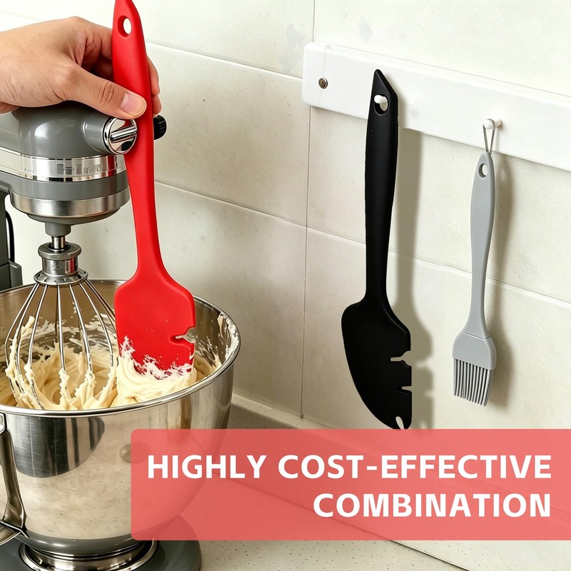 2 Pcs Silicone Spatulas for KitchenAid Stand Mixers