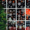 113 PCS Snowflake Window Clings Silver, GeeRic Winter Decorations 4