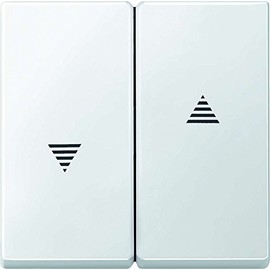 Merten 434419 Rocker for roller shutter switch and push-button, polar white, System M