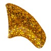 Purrdy Paws Soft Nail Caps for Cat Claws Gold Glitter