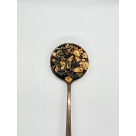 SavorTea Sweet Asian Pear  | Loose Leaf Tea | 2oz | Herbal Tea | Pear Tea | White Tea