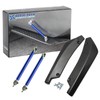 Xotic Tech JDM Universal Rear Bumper Canard Diffuser Splitter Valence