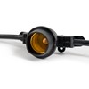 15-ft 10 Socket E26 Commercial Patio Light Stringer, Heavy Duty