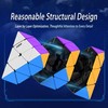 XMDCuber DianSheng FTO Face Turning Octahedron Magnetic Speed Cube, Magnetic