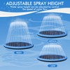 YAUNGEL Splash Pad for Dogs, 97in Non-Slip Sprinkler for 0.55mm