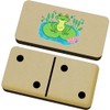 Azeeda 'Frog On A Lily Pad' Domino Set & Box