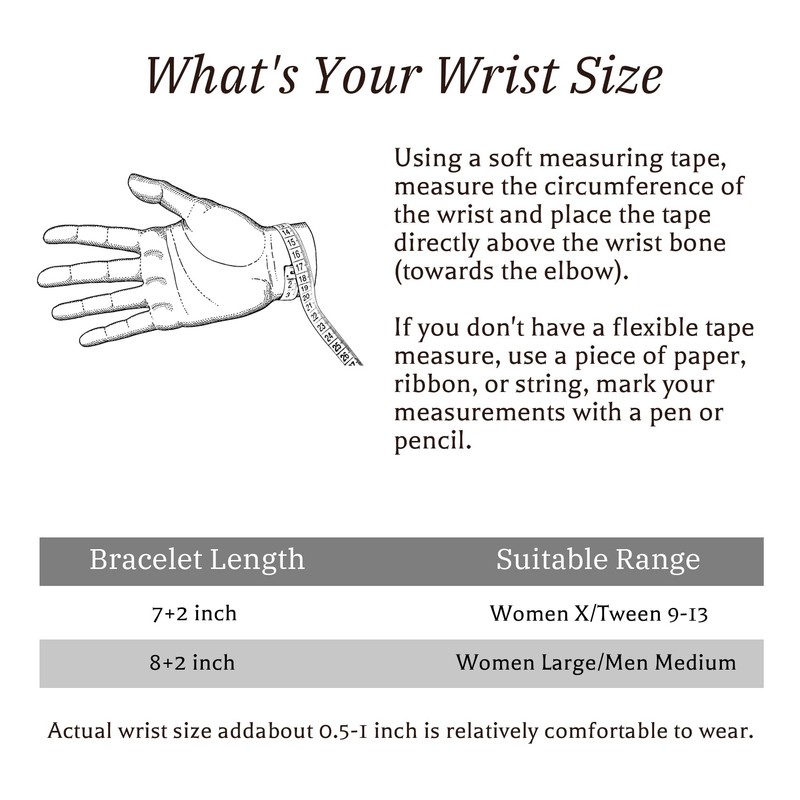 2 Pcs Stainless Steel Bracelet for Men Women Sturdy Silver