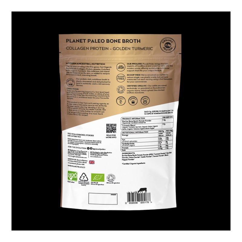 Planet Paleo Organic Collagen Protein Bone Broths