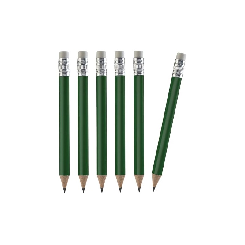 TH Golf 100pcs Golf Pencils, 4 Inch Mini Pencils Half
