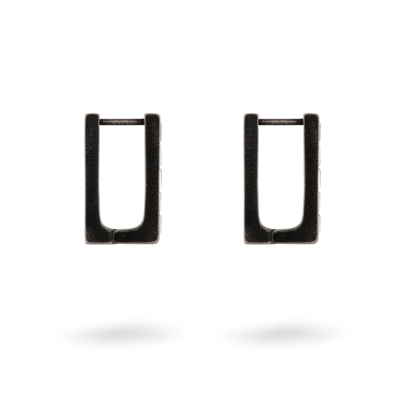 Liebeskind Hoop Earrings, Stainless steel, Cubic Zirconia