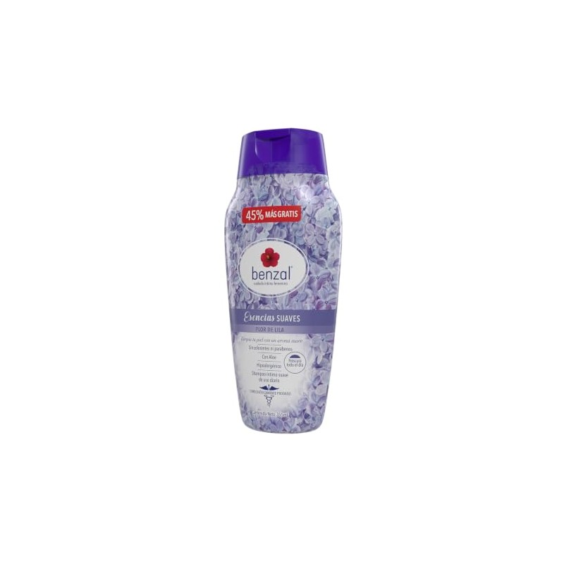 Benzal Wash Esencias Suaves, Jabon Intimo Femenino, Con Aroma de