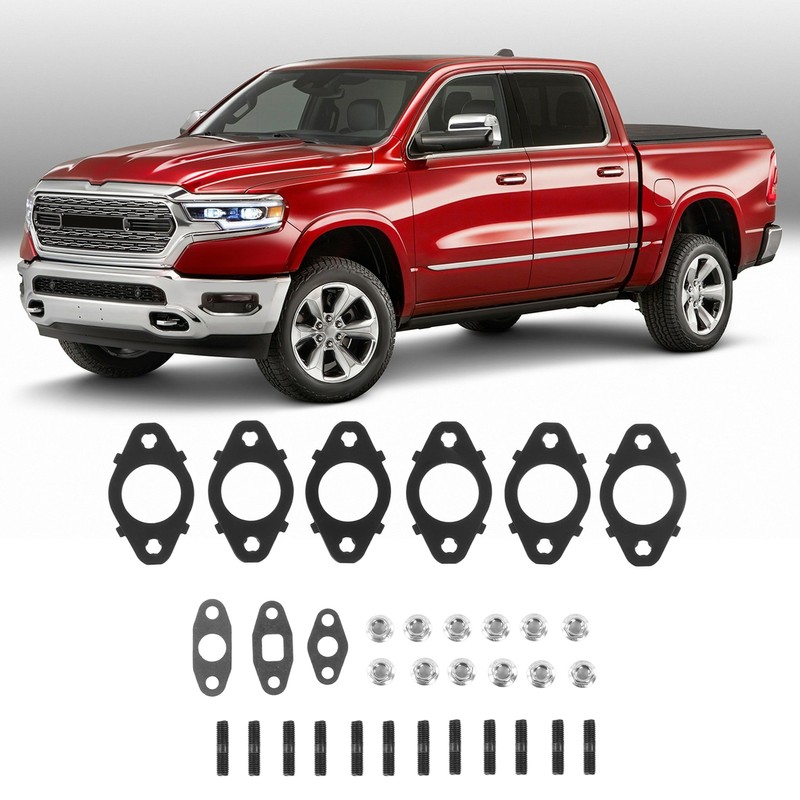 Exhaust Manifold Bolts Gaskets Kit 5266422 Metal Alloy Replacement for