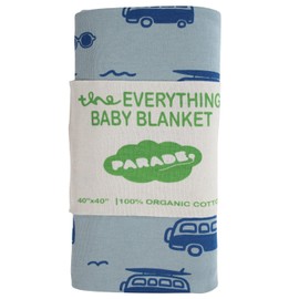 Parade Everything Organic Baby Blanket Surf