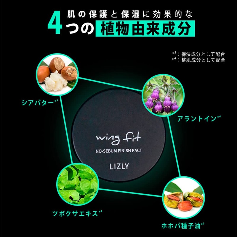 LIZLY Wing Fit No Sebum Finish Pact