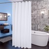 Long Shower Curtain Liner 78 Inches Height-Water-repellent Fabric Shower Curtains