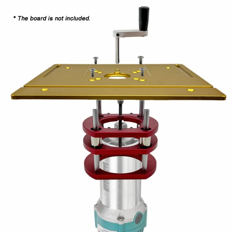 Weytoll Router Lift Diameter 64-66mm 51mm Height Adjustable Lifting Router