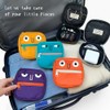 SMILER Pouch Monster Storage Pouch, Cosmetics, Gadget Pouch, Small Size,