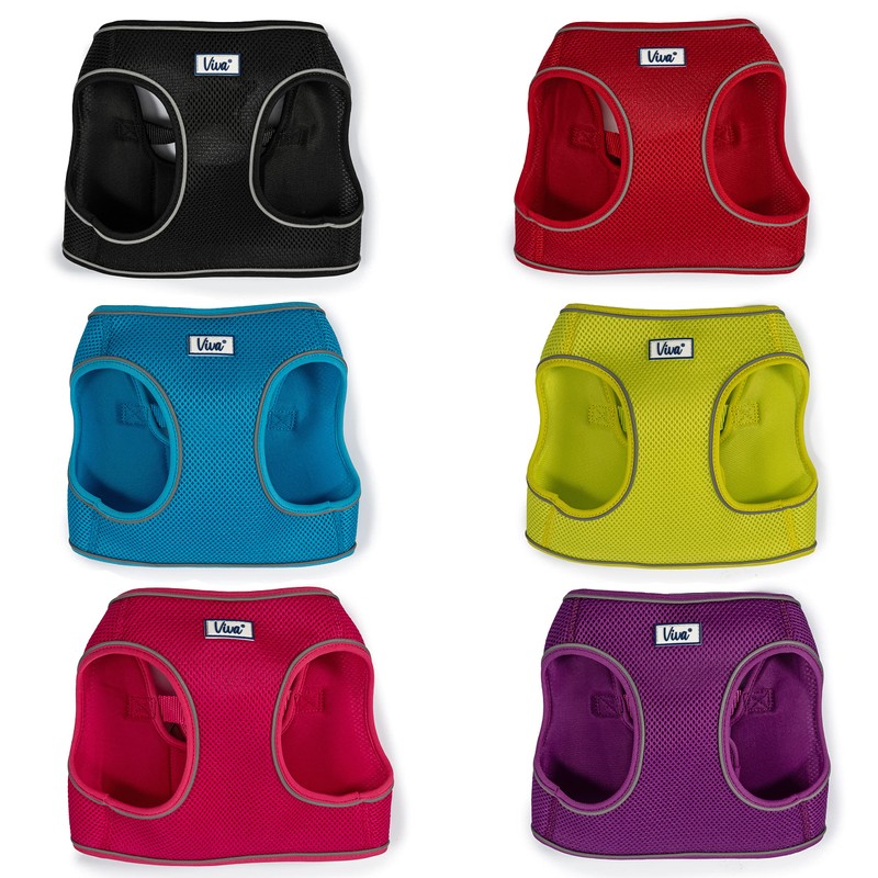 Ancol Viva Step-in Comfort Harness Blue .Medium- To fit 46-54cm