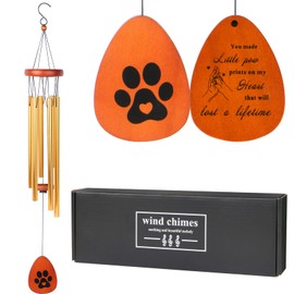 LALASTYLE Wind Chimes Gifts Couple Valentin's Day Gift Idea,House Warming Gifts,Birthday Gift for Women,Men,Sister,for Wedding Graduation Mother's Day,Send Love and Strength