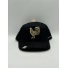 Gorra Big Boss Gallo Negro/dorado Gamuza 100% Original