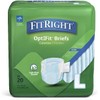 Medline Fit Right OptiFit Briefs (size large)