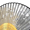 Hanakanzashi Women's Folding Fan Set, Fan Bag with Fan Holder,