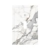 Ukutarly Gray White Marble 1 Gang Single Rocker Decorative Electrical
