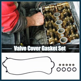 TUCKBOLD Valve Cover Gasket Set for Honda Accord 2.3L L4 1998-2002 for Honda Odyssey 2.2L L4 1998-1998 for Acura CL 2.3L L4 1998-1999 Automotive Parts