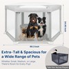 69.3"x69.3"x34.65" Extra Large Dog Playpen Indoor, Tall Puppy Playpen with