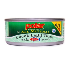 MW Polar Tuna, All Natural Chunk Light Tuna, 5 Ounce (Pack of 12)