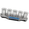RGB Tube Clock LED Table Clock 24 Hour USB Powered