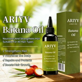 Batana Oil, Batana Oil for Smoothing & Moisturizing Hair, Strengthening and Nourishing Hair for Daily Use, Suitable for All Hair Types