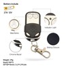 DieseRC 3pcs 433Mhz Wireless Remote Control Transmitter Keychain 1527 Learning