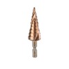 AIMALL HSS M35 Cobalt Steel Step Cone Drill Bit Hole