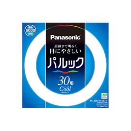 パナソニック 丸形蛍光灯(FCL) 30W形 G10q クール色 パルック FCL30ECW28XF