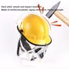 Fire Rescue Helmet with Face Shield Flame Retardant Adjustable Shock