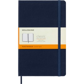 Moleskine Classic Pocket Notebook, sapphire large