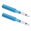 2 Set Floor Skiving Knife 4Pcs HSS Blades Aluminum Alloy