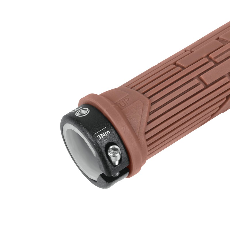 FIFTY-FIFTY Mountain Bike Grips, Single Lock-on MTB Handlerbar Grips, Soft