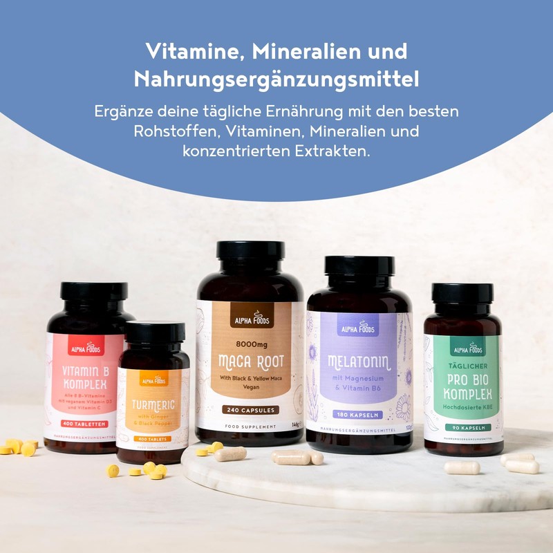Alpha Foods Magnesium Complex High Dose with 6 Forms Including
