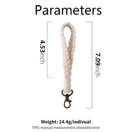 Phone Wrist Strap, Cell Phone Lanyard with Tether Tab, Handmade Macrame Keychain, Smartphone Chain Charm Wristlet, Anti-Loss Phone Chainwith Most Smartphones Europe Vacation Essentials(Green)