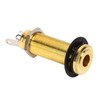 1/4 Inch 6.35 mm Brass Mono Guitar Bass Barrel Jack