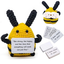 AABXX Romantic Positive bee，for Girlfriend or Wife with17 Uplifting Funny Signs for bee，Fun Gift Idea for Wife Couples， Sentimental Gifts for Women Cute Valentines Day Gift for Her Girlfriend Gifts